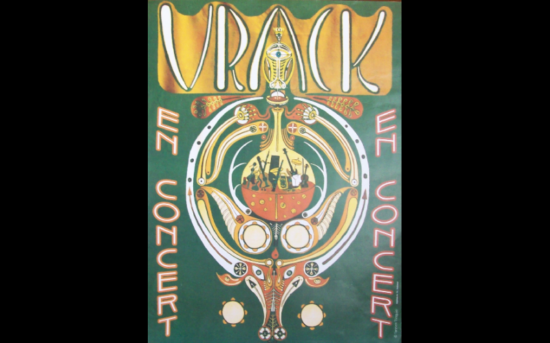 affiche groupe Vrack, Toulouse 